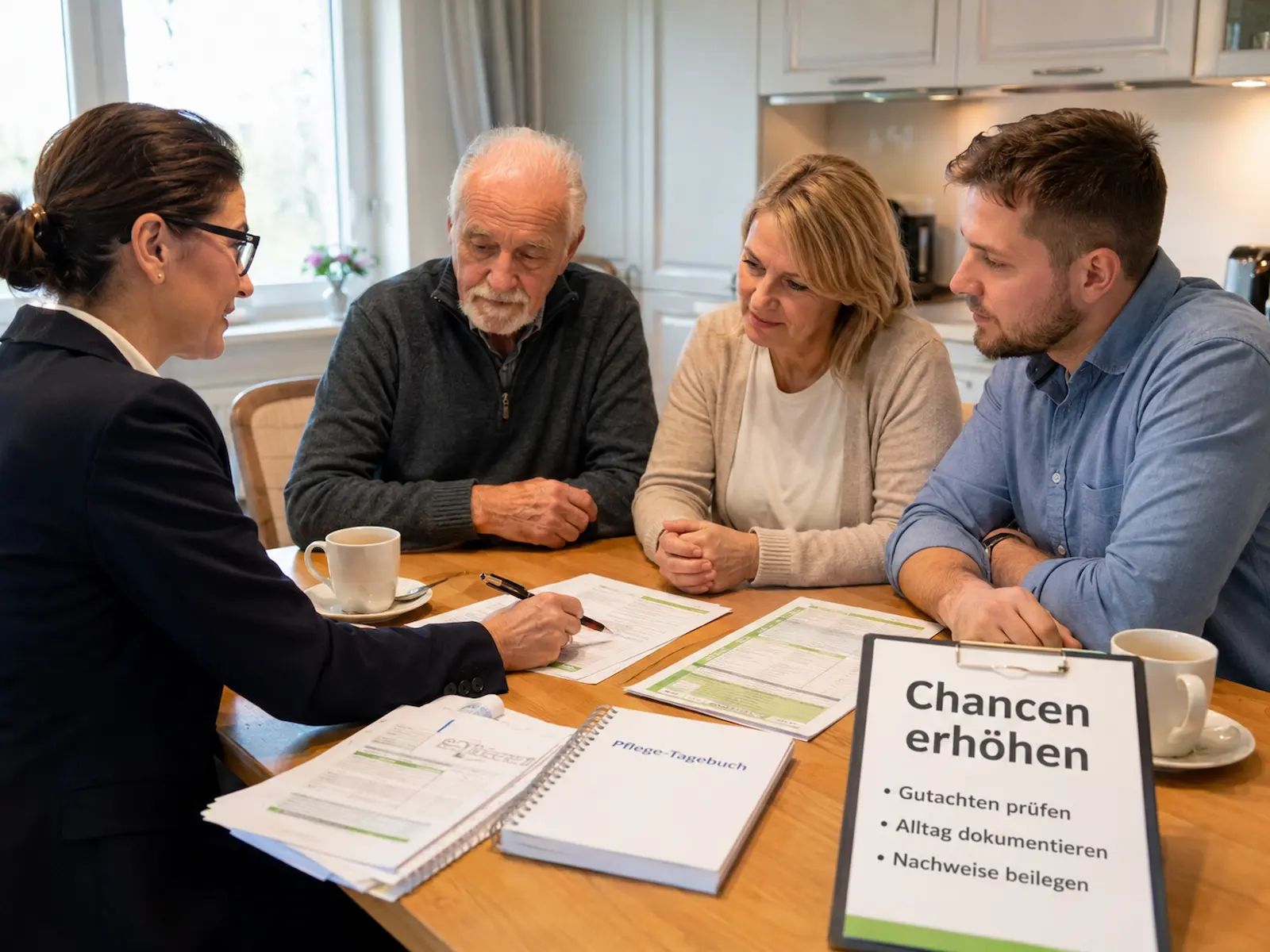 Chancen auf höheren Pflegegrad verbessern durch Gutachtenprüfung und Nachweise
