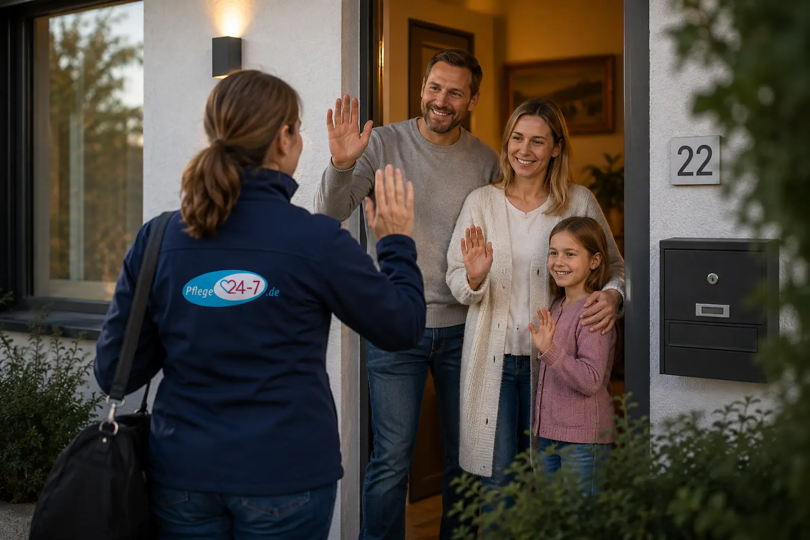 Persönliche Betreuung zuhause beginnt mit Vertrauen