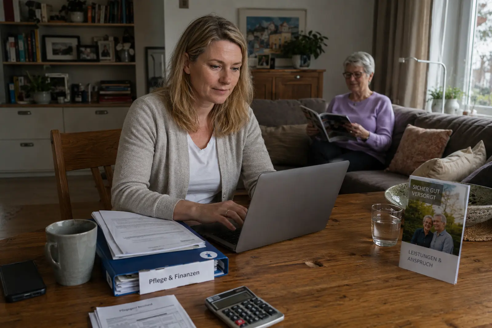 Pflegegeld und Pflegefinanzen zuhause organisieren