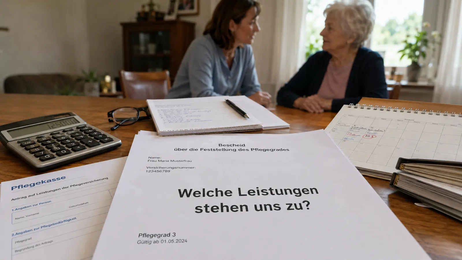 Pflegegrad Bescheid und Leistungen der Pflegekasse verstehen
