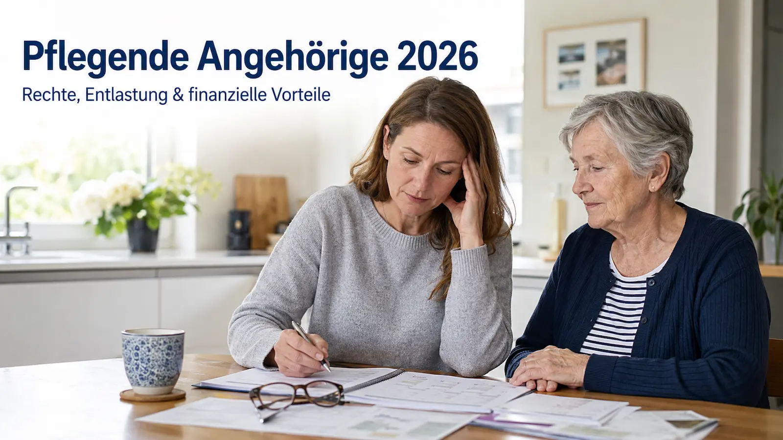 Pflegende Angehörige 2026 Rechte Entlastung und finanzielle Vorteile