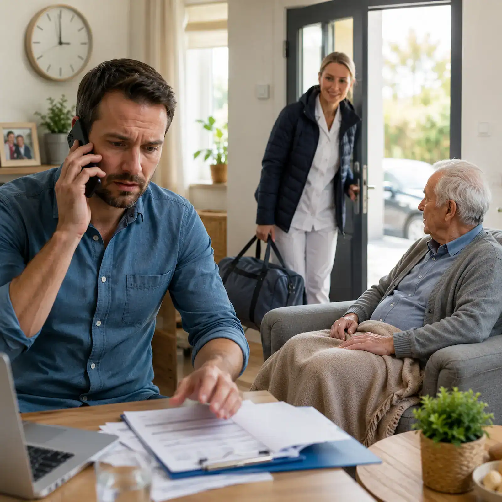 Wie schnell kann eine Betreuungskraft zuhause starten