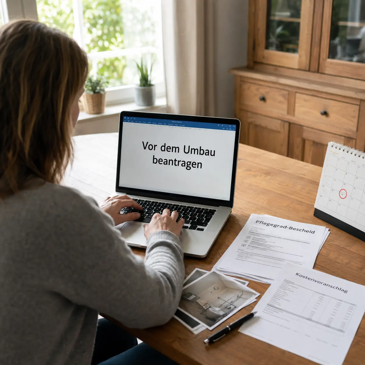 Wohnraumanpassung vor dem Umbau beantragen
