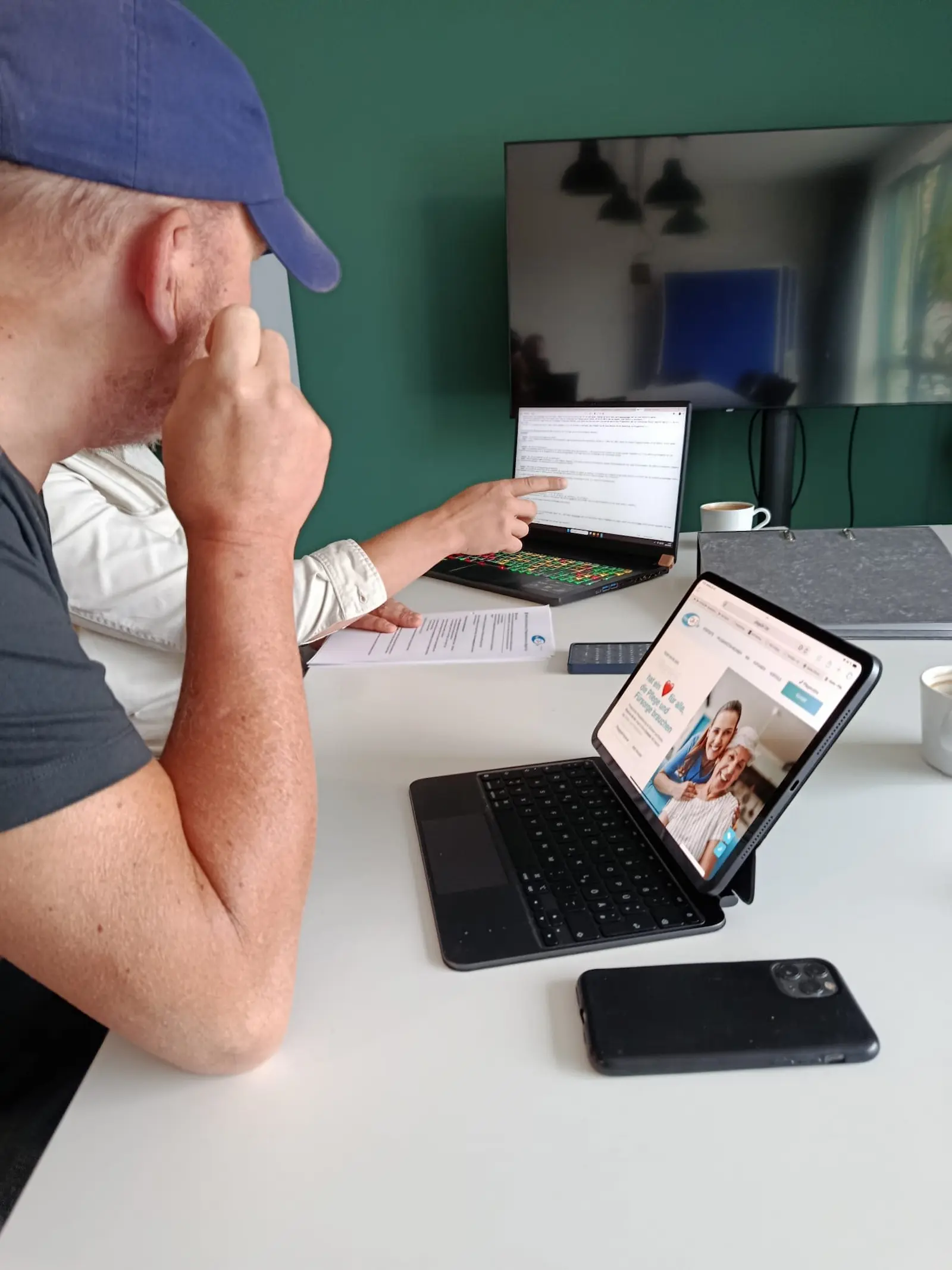 Persönliche Profilauswahl für Familien in Brandenburg Digitale Pflegeberatung und Profilauswahl bei Pflege24-7