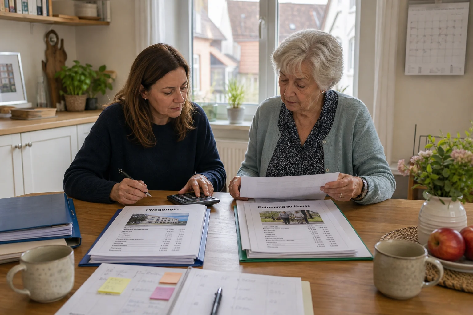 Kostenvergleich Pflegeheim und Betreuung zuhause in Niedersachsen Betreuung zuhause statt Pflegeheim in Niedersachsen
